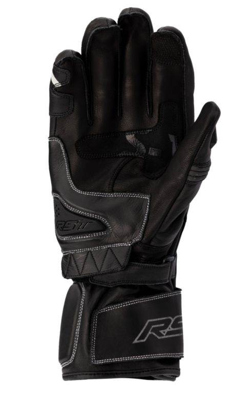 Športne motoristične rokavice RST S1, črne/bele