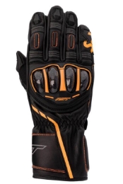 Športne motoristične rokavice RST S1, črne/oranžne