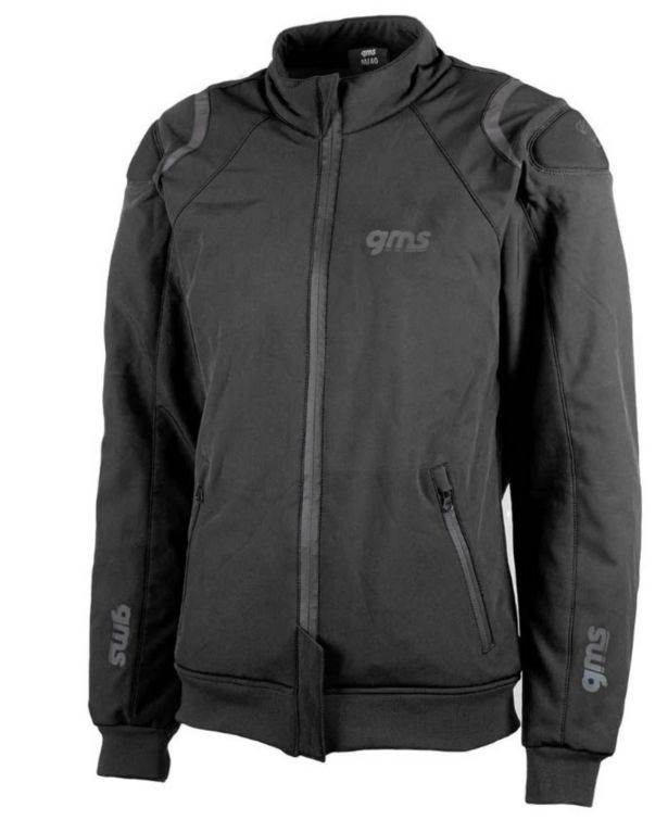 Ženska motoristična jakna/Softshell GMS Falcon, črn