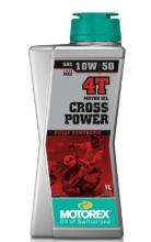 Motorno olje MOTOREX Cross Power 4T 10W50, 1 L