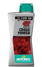 Motorno olje MOTOREX Cross Power 4T 10W60, 1 L