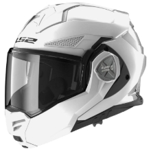 Preklopna motoristična čelada LS2 Advant X Solid (FF901), bela