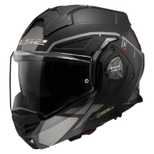 Preklopna motoristična čelada LS2 Advant X Metryk (FF901), titan