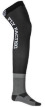 Motocross nogavice FLY Knee Brace Socks, črne
