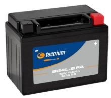 Tovarniško aktiviran akumulator Tecnium BB4L-B (YB4L-B), 12V/50A - 4,2Ah