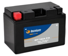 Tovarniško aktiviran akumulator Tecnium BT12A (YT12A), 12V/175A - 10,5 Ah