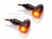 Univerzalni aluminijasti LED smerniki/pozicijska luč Vparts Bullet (2 kos), črni