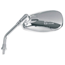 Univerzalno kromirano ogledalo za motor Vparts Custom (1 kos)