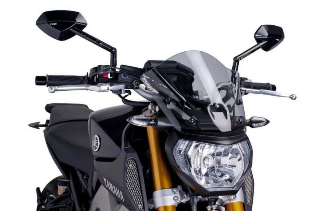 Vizir za motor PUIG New Generation Sport - Yamaha MT-09 (2013-16), smoke