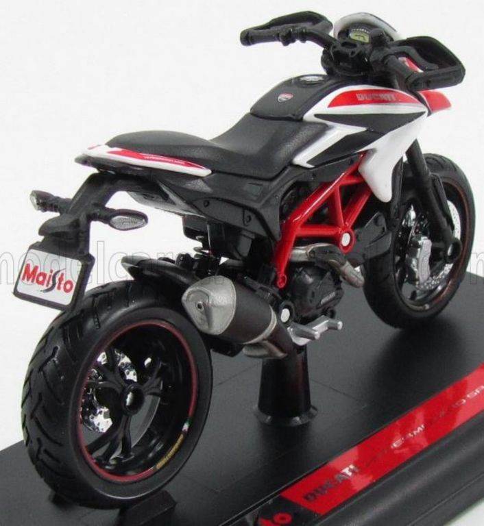 Model motorja Maisto - Ducati Hypermotard 1100S 2013 (1:18)