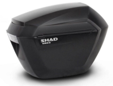 Stranski kovčki za motor SHAD SH23 "3P system" (2x23 L), črni