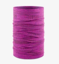 Večnamenska ovratna ruta BUFF® Reflective DryFlx Pink Fluor