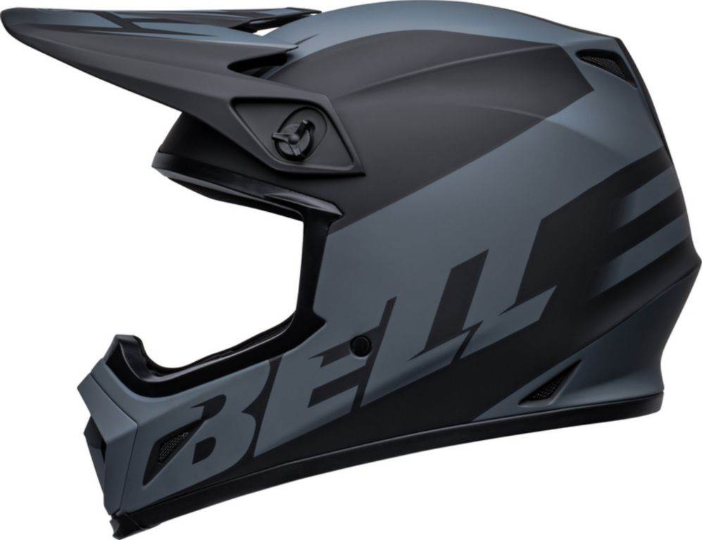 Premium motocross čelada BELL MX-9 Mips Disrupt, črna/siva