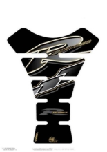 Univerzalna tank nalepka/zaščita tanka MotoGFX Yamaha R, črna