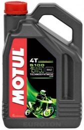 Polsintetično motorno olje MOTUL 5100 4T 15W50, 4 L