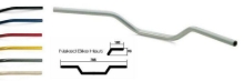 Balanca - aluminijasto krmilo za motor LSL Naked High (fi 22,2 mm) - 79 cm