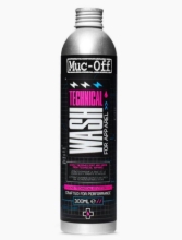 Premium čistilo-prašek za motoristična oblačila Muc-Off Technical Wash, 300 ml