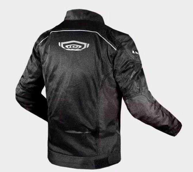 Poletna motoristična jakna LS2 Airy, črna
