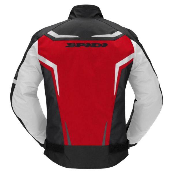 Športna motoristična jakna Spidi Race Evo H2Out, rdeča/črna