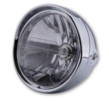 Univerzalna sprednja luč za motor SHIN YO Cruiser (H4) - fi 190mm, prozorna leča
