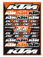 Univerzalni set nalepk BLACKBIRD Racing - KTM