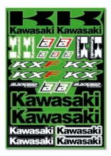 Univerzalni set nalepk BLACKBIRD Racing - Kawasaki (KXF, KX)