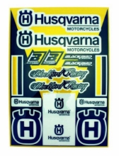 Univerzalni set nalepk BLACKBIRD Racing - Husqvarna