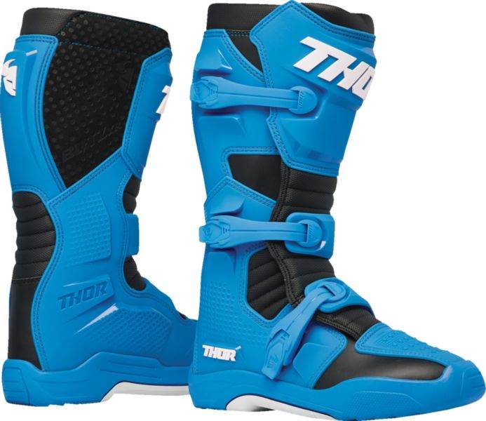 Motocross škornji Thor Blitz MX XR, modri