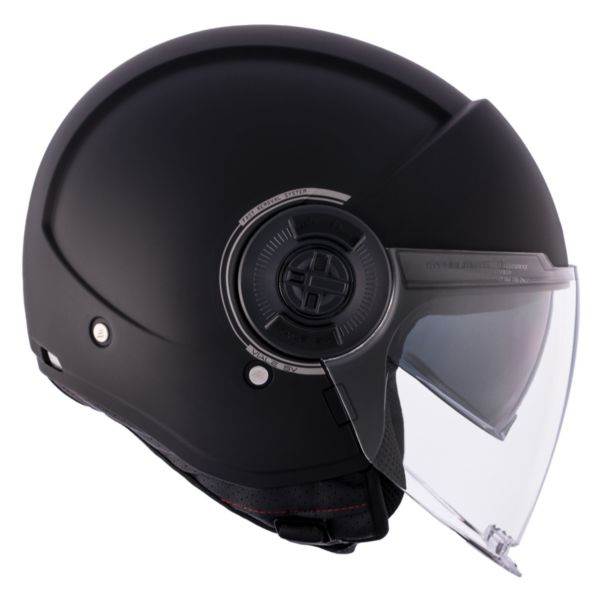 Motoristična jet čelada MT Helmets Viale SV S Matt, črna