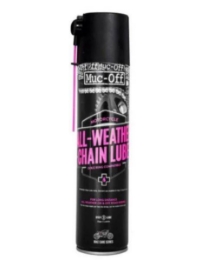 Sprej/mazivo za verigo motorja Muc-Off All Weather Chain Lube 637, 400 ml