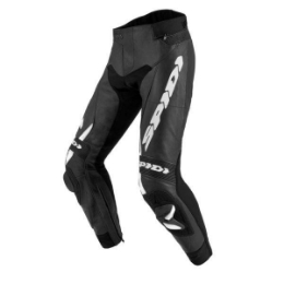 Športne usnjene motoristične hlače Spidi RR Pro 2, črne/bele