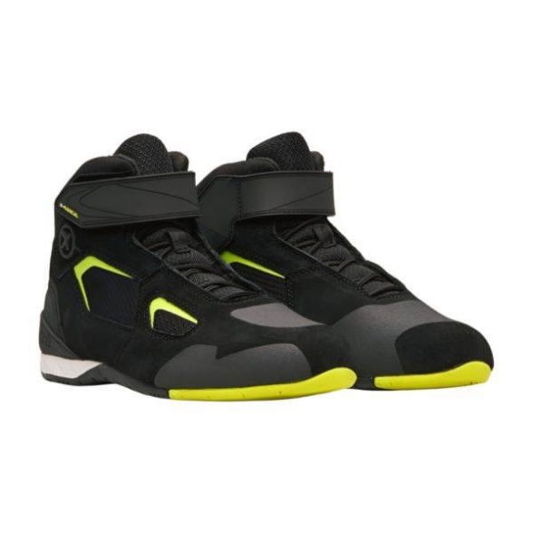 Športni motoristični čevlji XPD X-Radical, črni/rumeni