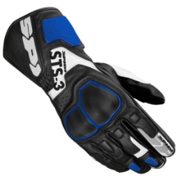 Športne motoristične rokavice Spidi STS-3, črne/modre