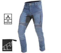 Motoristične jeans hlače Trilobite Parado 661 - skinny fit, modre