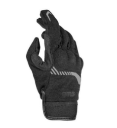 Poletne rokavice za skuter GMS Jet-City, črne/sive