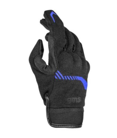 Poletne rokavice za skuter GMS Jet-City, črne/modre