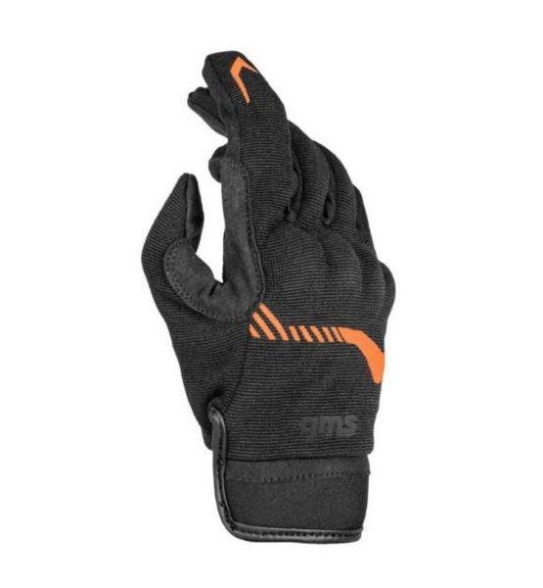 Poletne rokavice za skuter GMS Jet-City, črne/oranžne