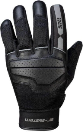 Poletne motoristične rokavice iXS Classic Evo-Air, črne/sive