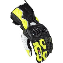 Športne motoristične rokavice LS2 Swift, črne/rumene