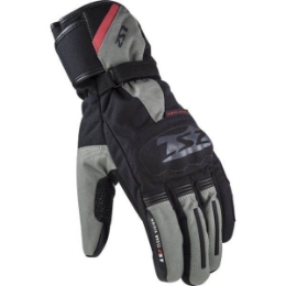 Zimske motoristične rokavice LS2 Snow, črne/sive