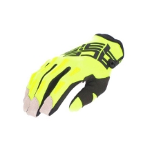 Otroške motokros rokavice ACEERBIS MX X-K Kid, fluo rumene