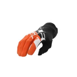 Motokros rokavice ACEERBIS MX Linear, oranžne/črne