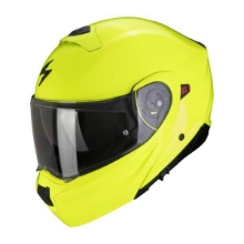 Preklopna motoristična čelada Scorpion EXO-930 EVO Gloss, rumena