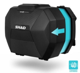 Raztegljivi stranski kovčki za motor SHAD SH38X 3P&4P System