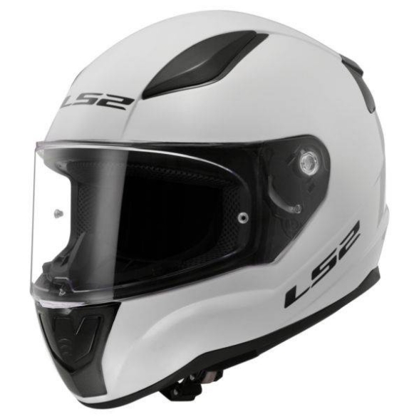 Motoristična čelada LS2 Rapid II Gloss (FF353), bela