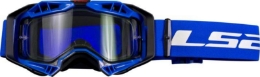 Motocross očala LS2 MX Aura Enduro Series + Pinlock, modra