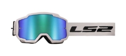 Motocross očala LS2 MX Charger, bela