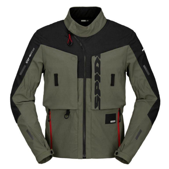 Adventure motoristična jakna Spidi Frontier Tex Militar