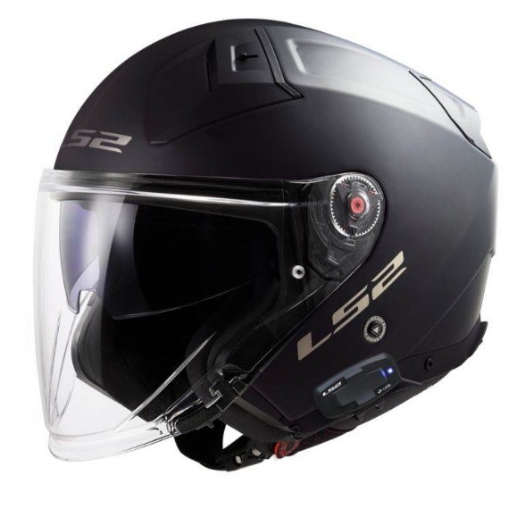 Motoristična čelada za skuter s komunikacijo LS2 Infinity II (Cardo 4x)