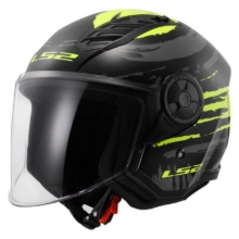 Motoristična čelada za skuter LS2 Airflow II Brush (OF616)